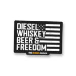 192944 1 159332348 240404040408260 606x.progressive | Diesel Whiskey Beer & Freedom Sticker by The Diesel Dudes