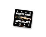 Weight Loss Specialist Sticker by The Diesel Dudes