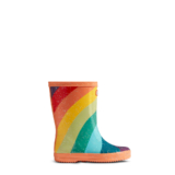 Kids First Glitter Stripe Rain Boots