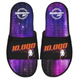 Unisex Phoenix Mercury Diana Taurasi ISlide Black 10,000 Points Slide Sandals by WNBA Store